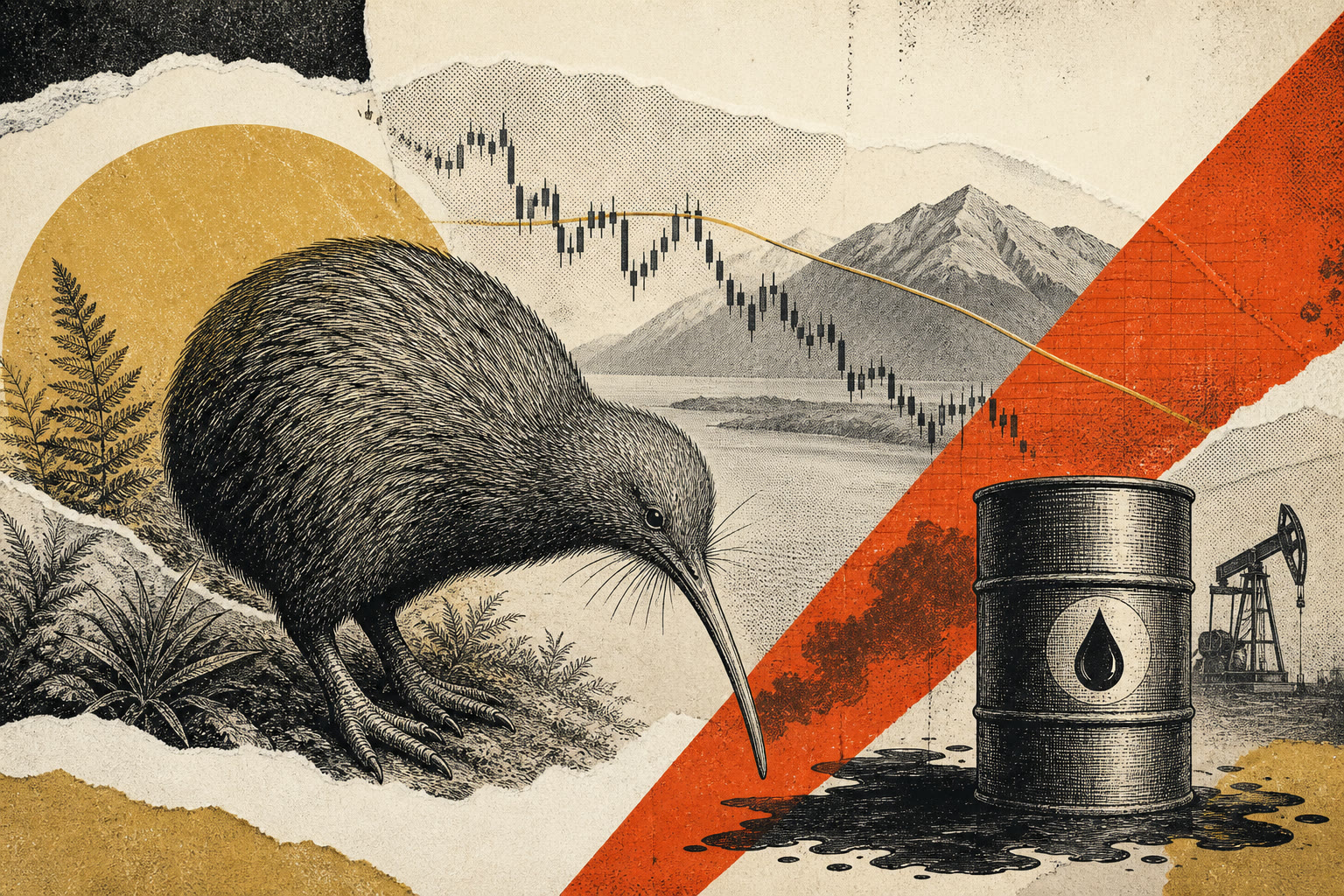 NZD/USD Slips to 0.5843 After a Low at 0.5836 as Bears Test 200-Day SMA